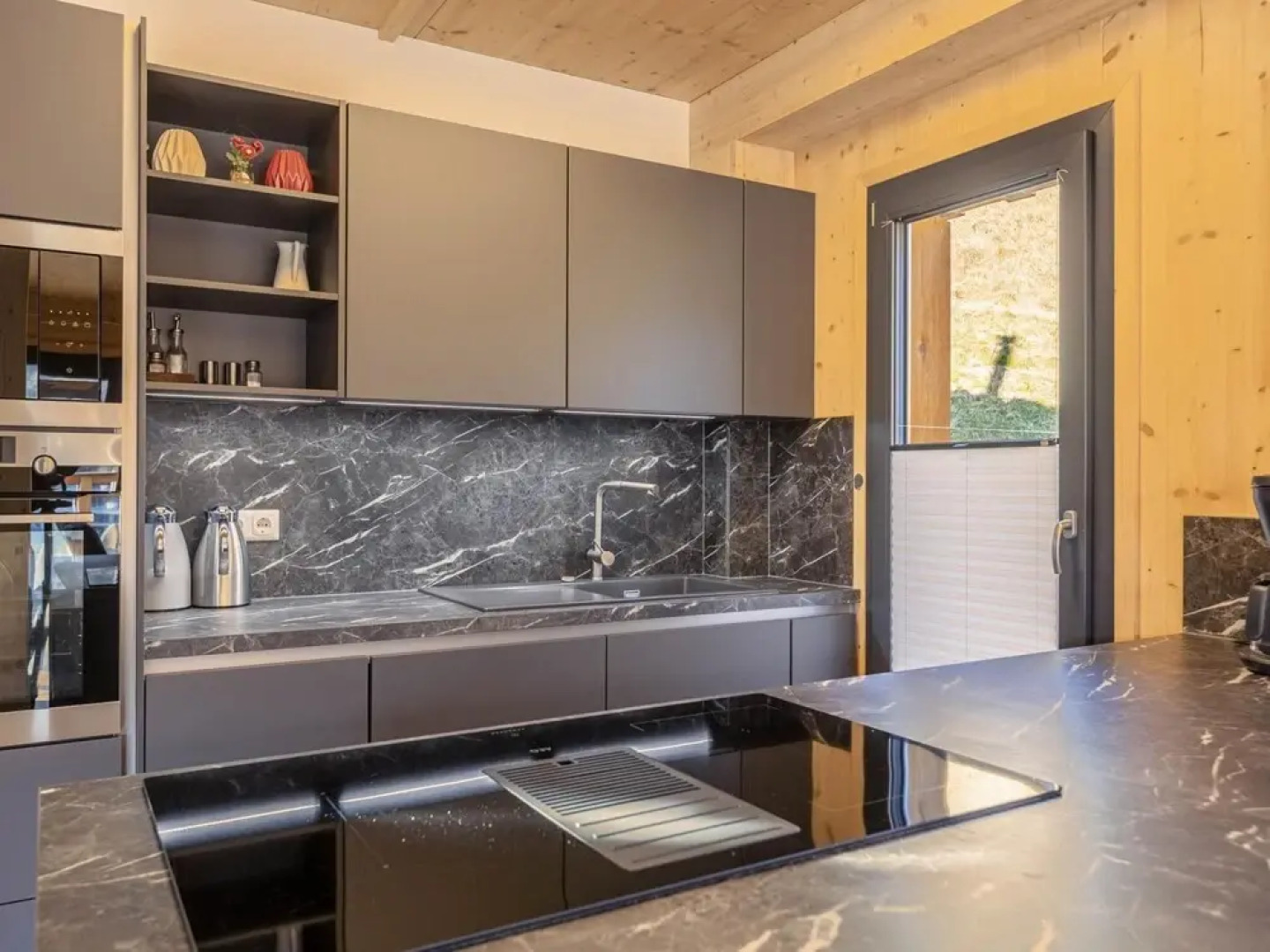 Chalet by the ski Lift With Balcony and Sauna