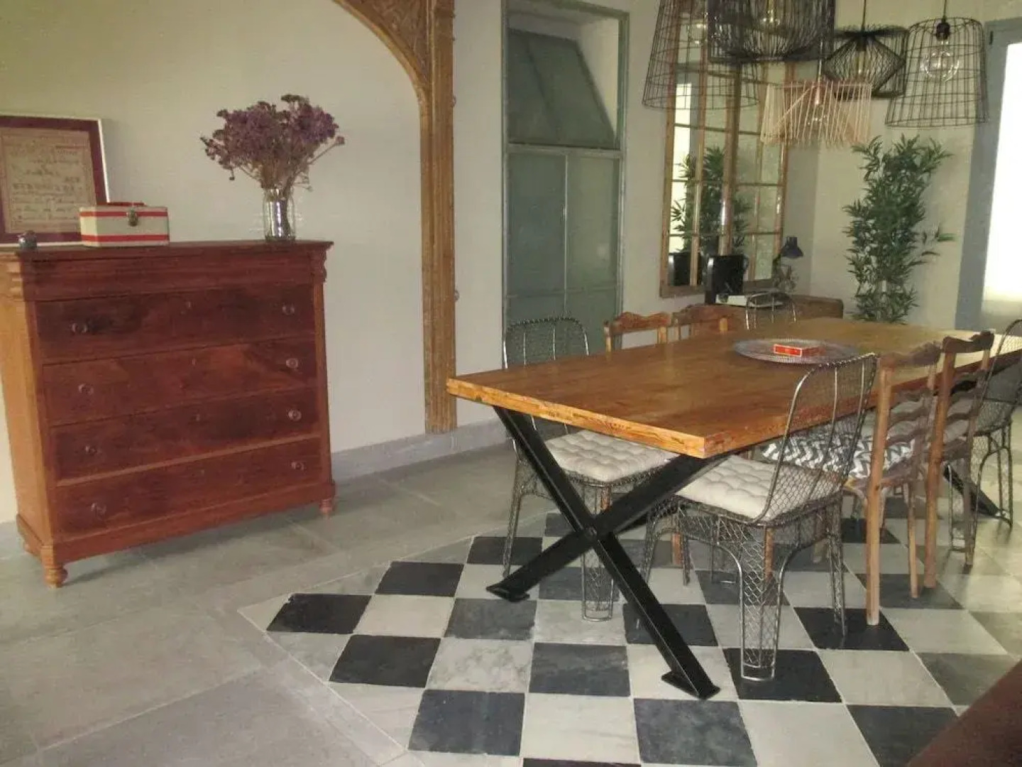 Apartamento Bizcocheros con piscina y jardin