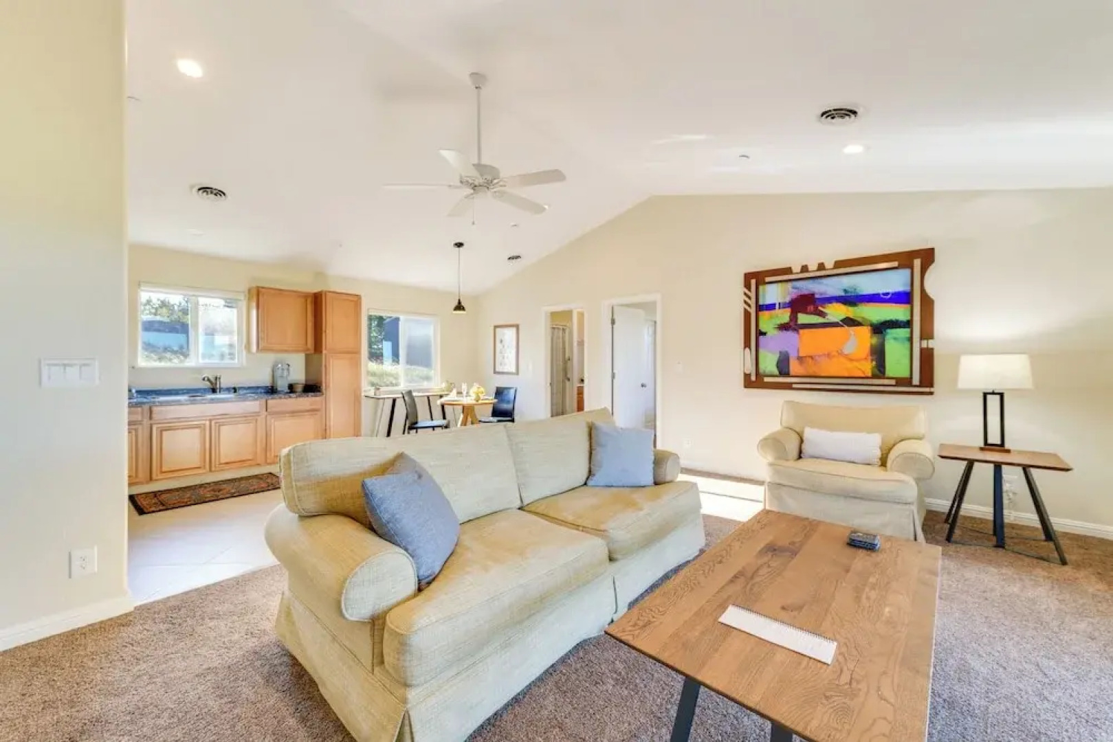 Kelseyville Cottage: Private Deck & On-site Winery