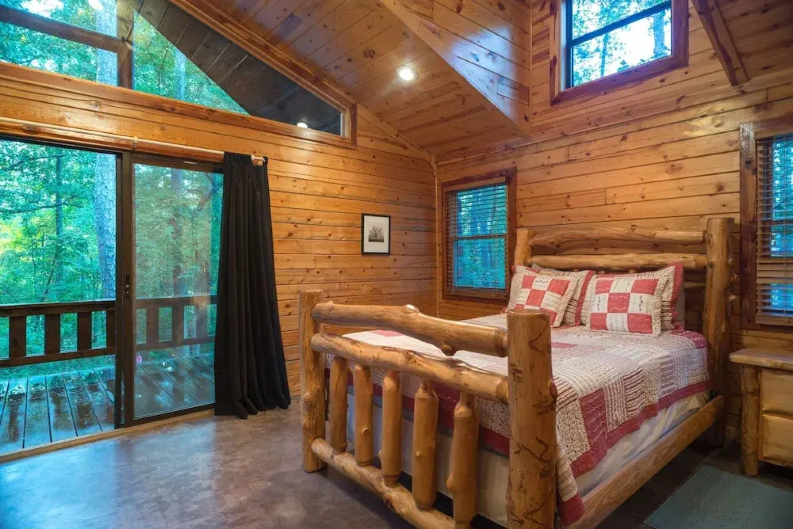 Serenity Forest Cabin With Private Hot Tub and Grill on the Back Deck by Redawning