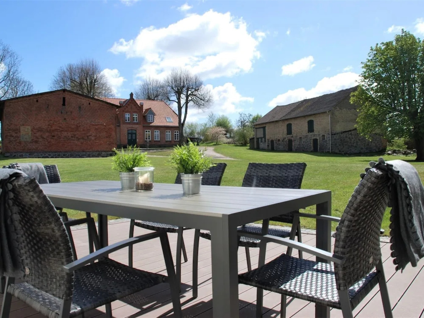 Geraeumiges Ferienhaus mit Sauna