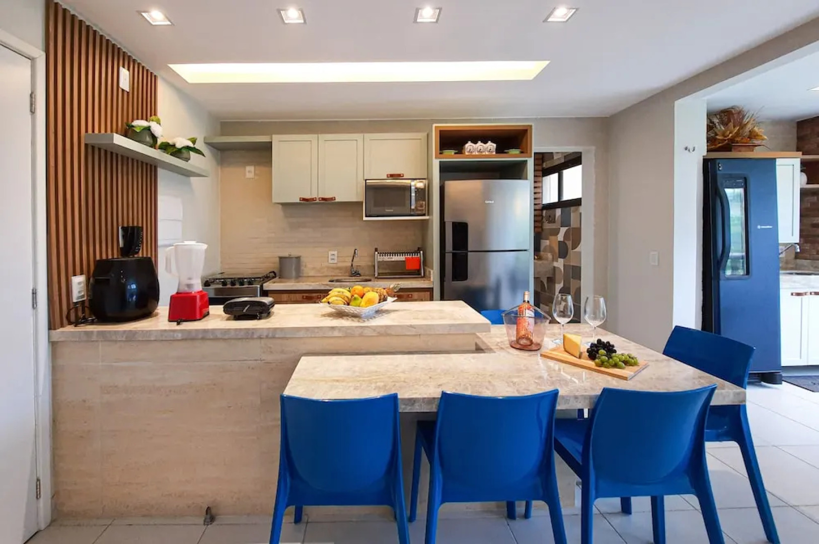 VG Sun Pé na Areia Luxuoso Térreo Gourmet 8 pessoas By DM Apartments