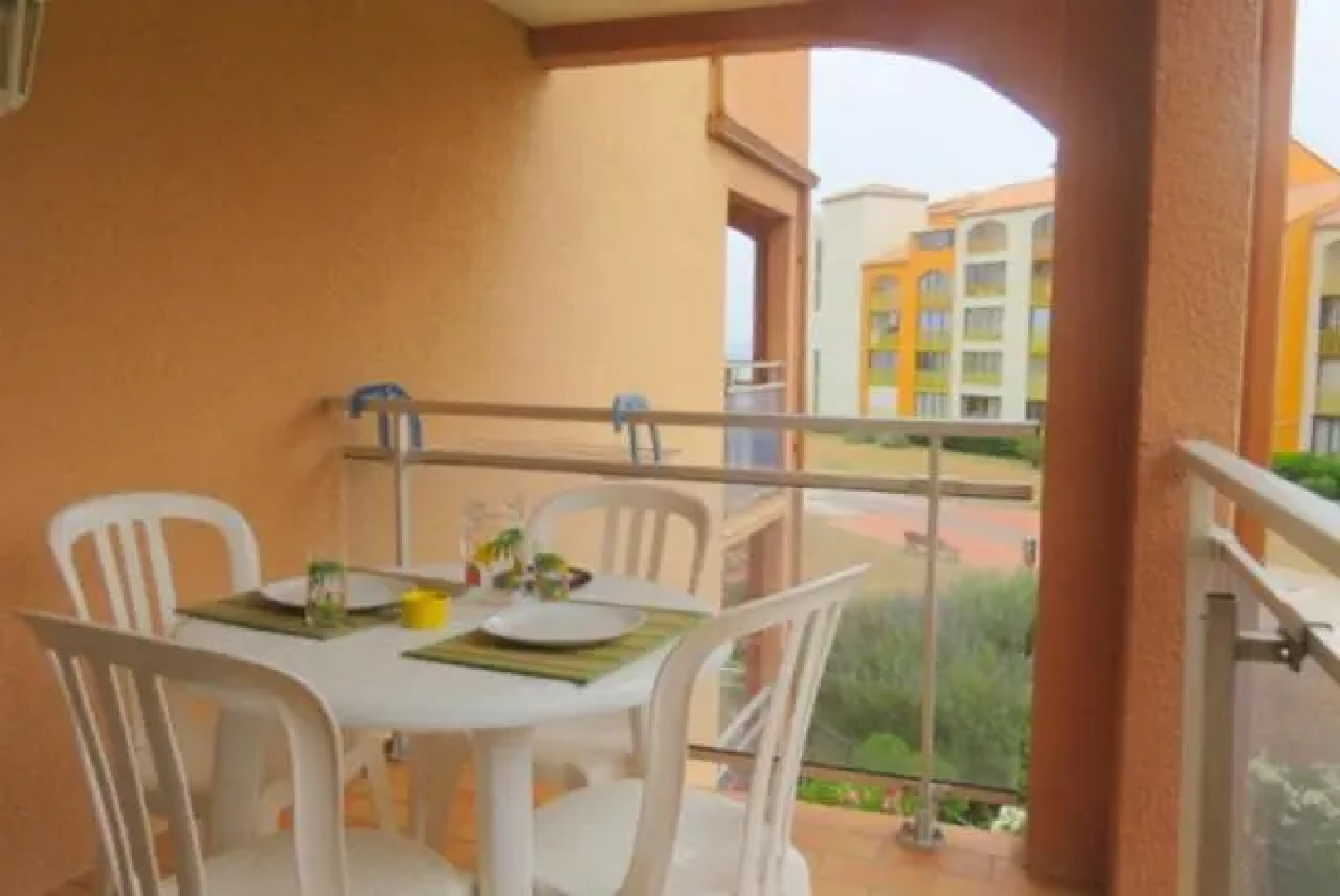 Coquet T2 coin nuit accès direct plage - vue mer - parking privé 5CMER48C