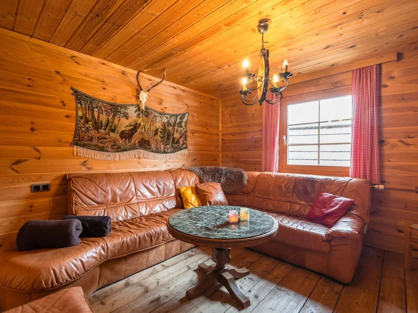 Alpine Chalet in Sankt Oswald near Ski Lift