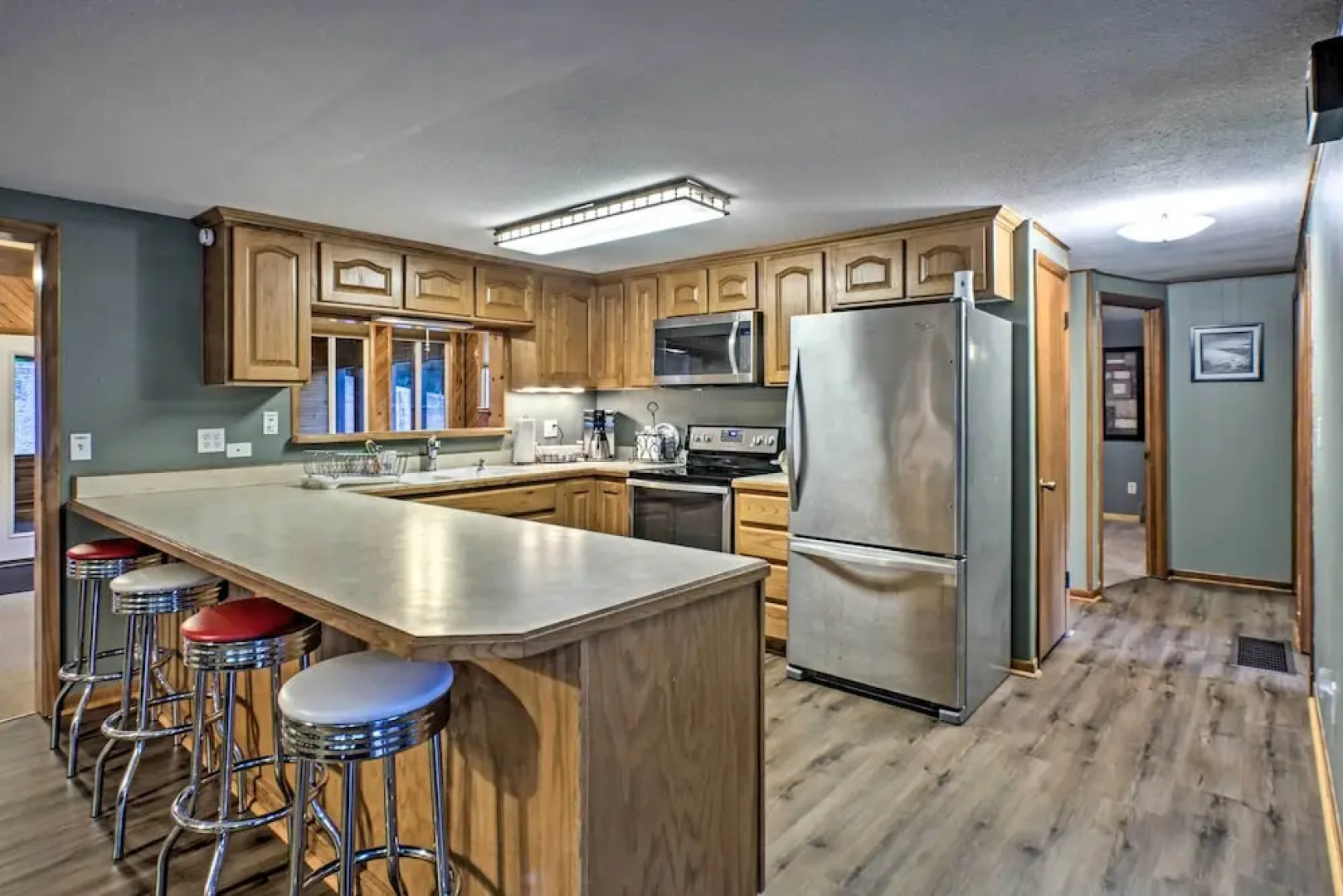 Boat Dock, Game Room: Lakefront Sunrise Beach Home