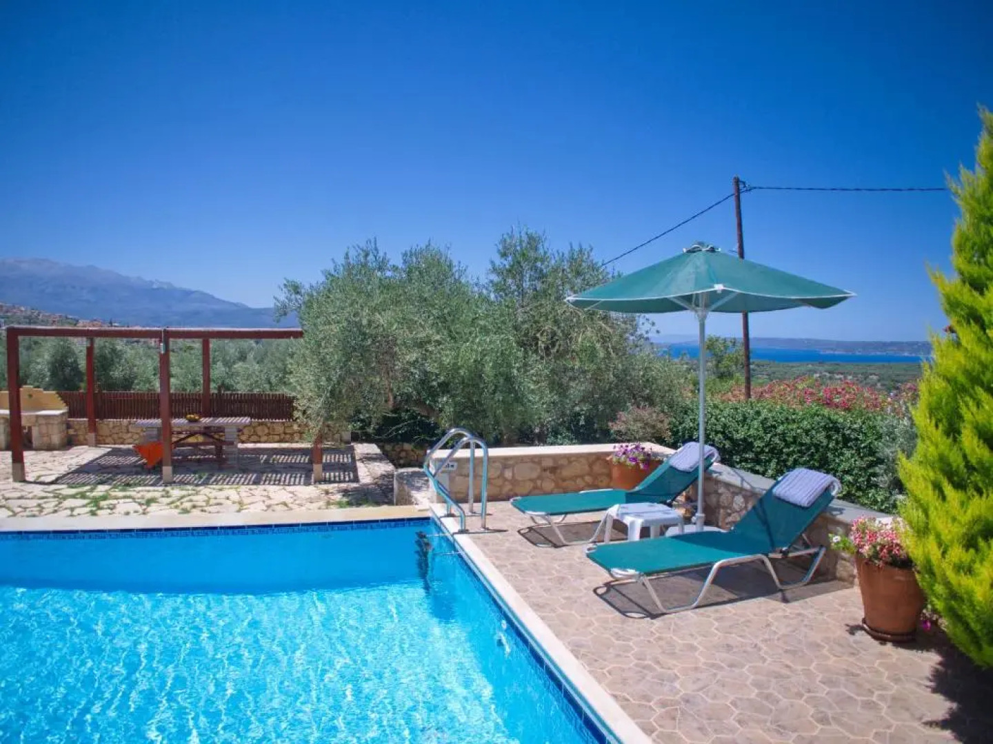 Villa Afrati Sea Views Pool AC