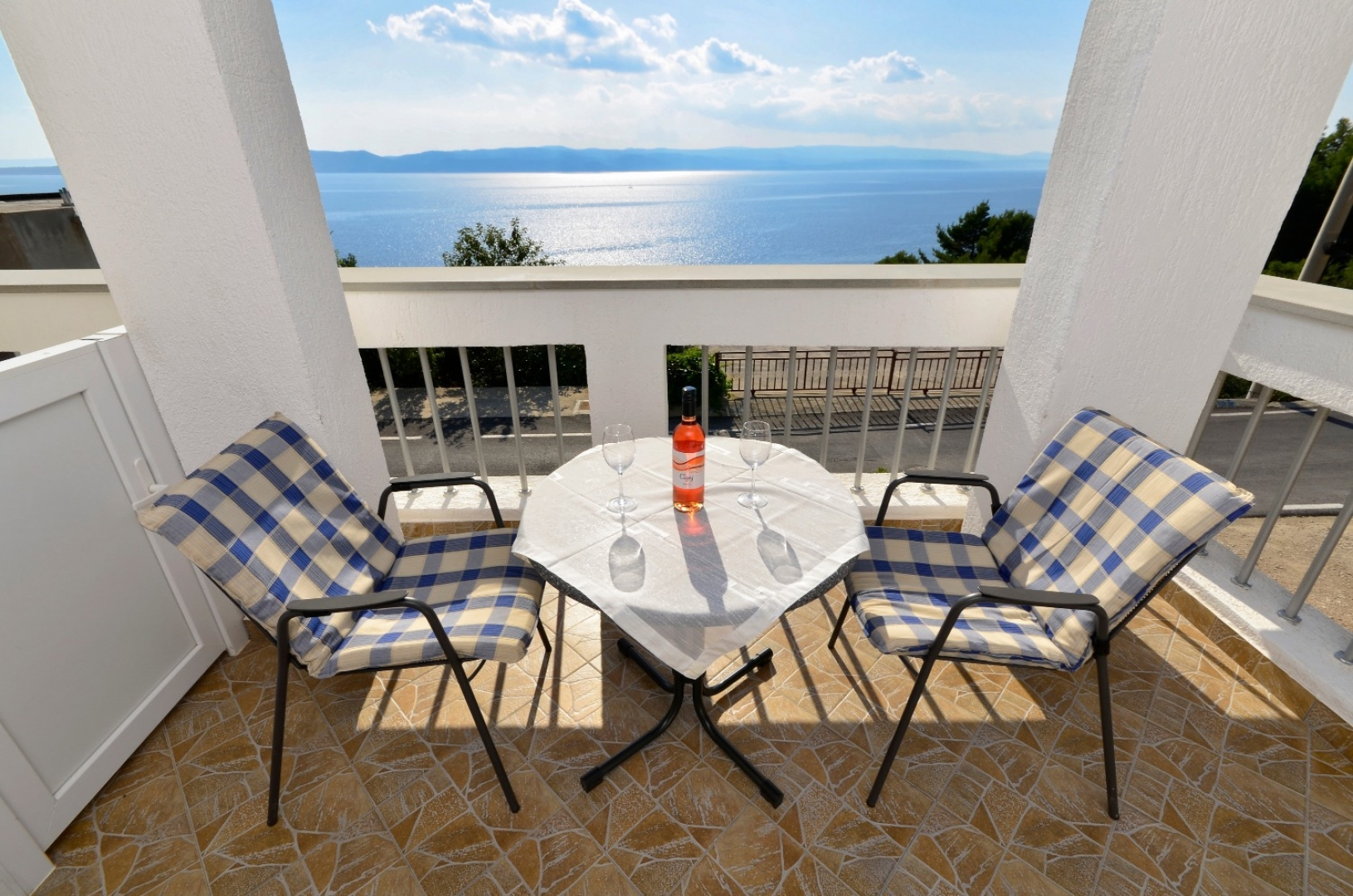Studio apartment Via - 250 m from sea: SA2 Brela, Riviera Makarska