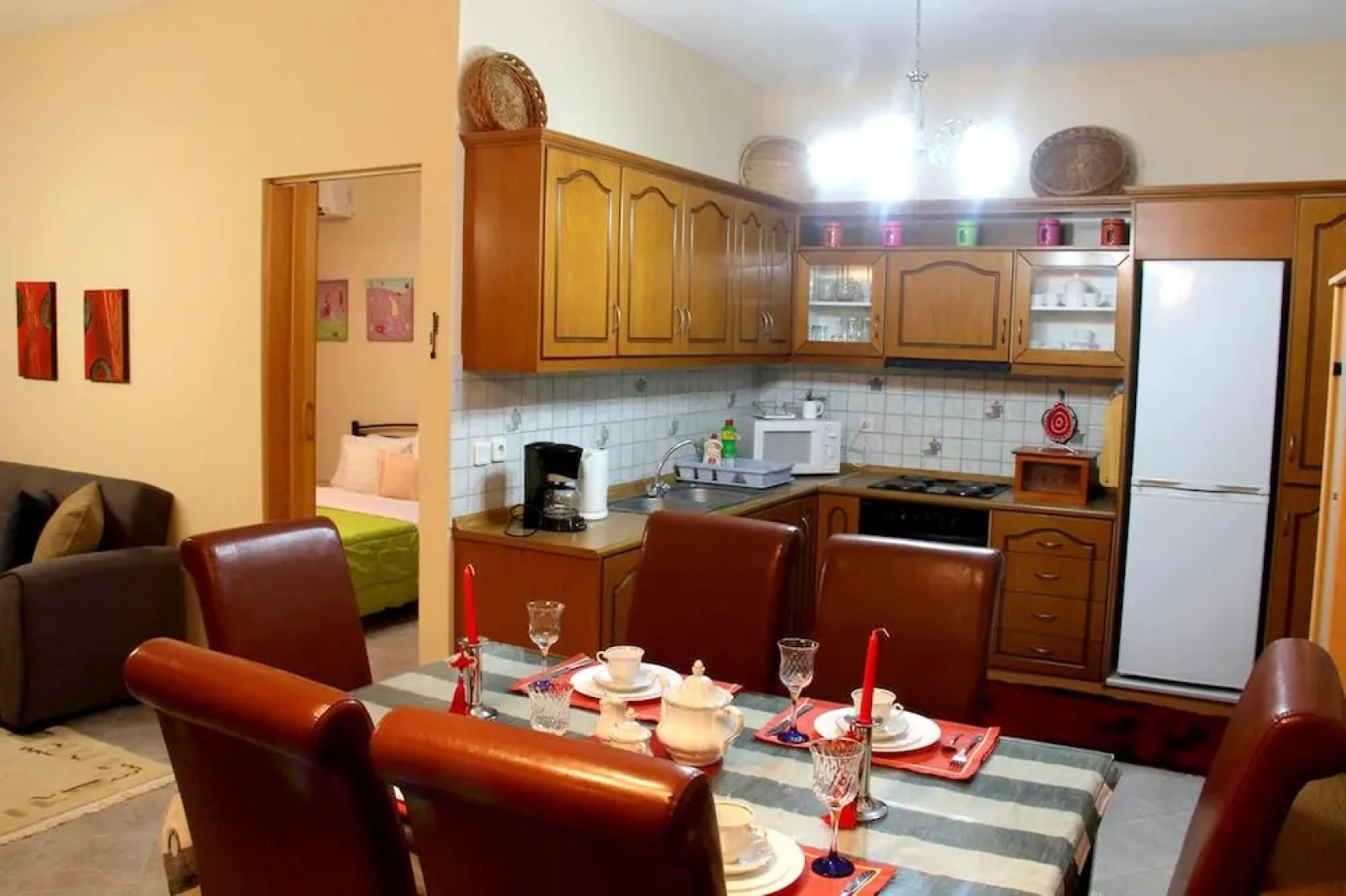 Apartment With 2 Bedrooms in Rhodes, Greece, With Wonderful sea View, Furnished Terrace and Wifi Near the Beach