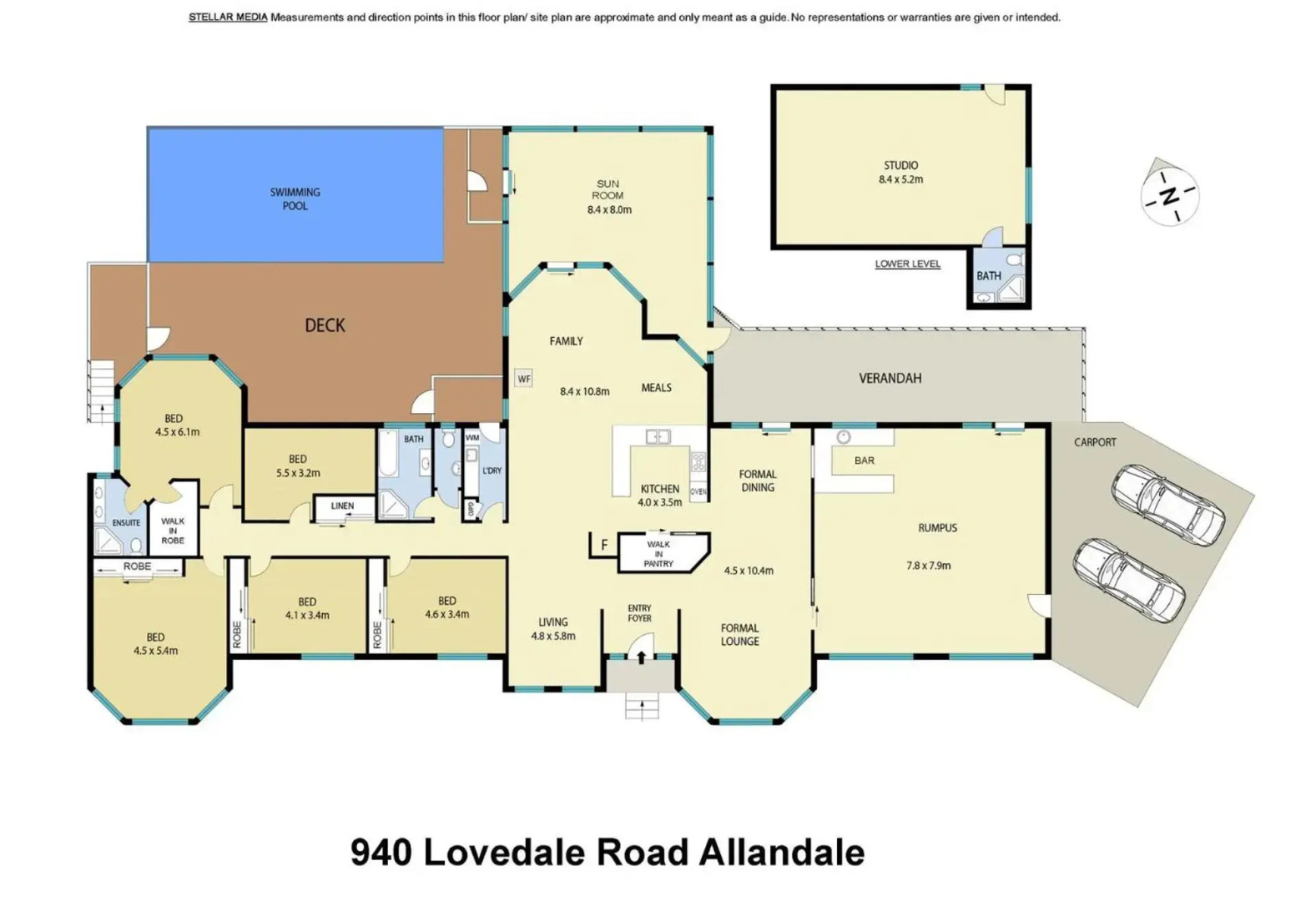 Noble Willow Estate Lovedale. Super Spacious, with views and pool