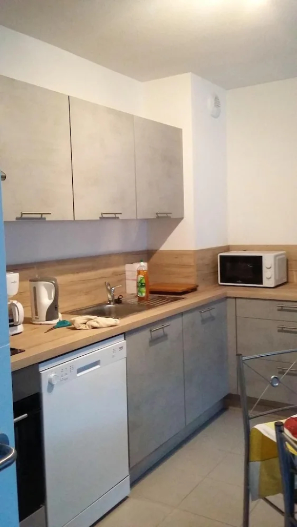 Apartment With one Bedroom in Briançon, With Wonderful Mountain View and Furnished Garden