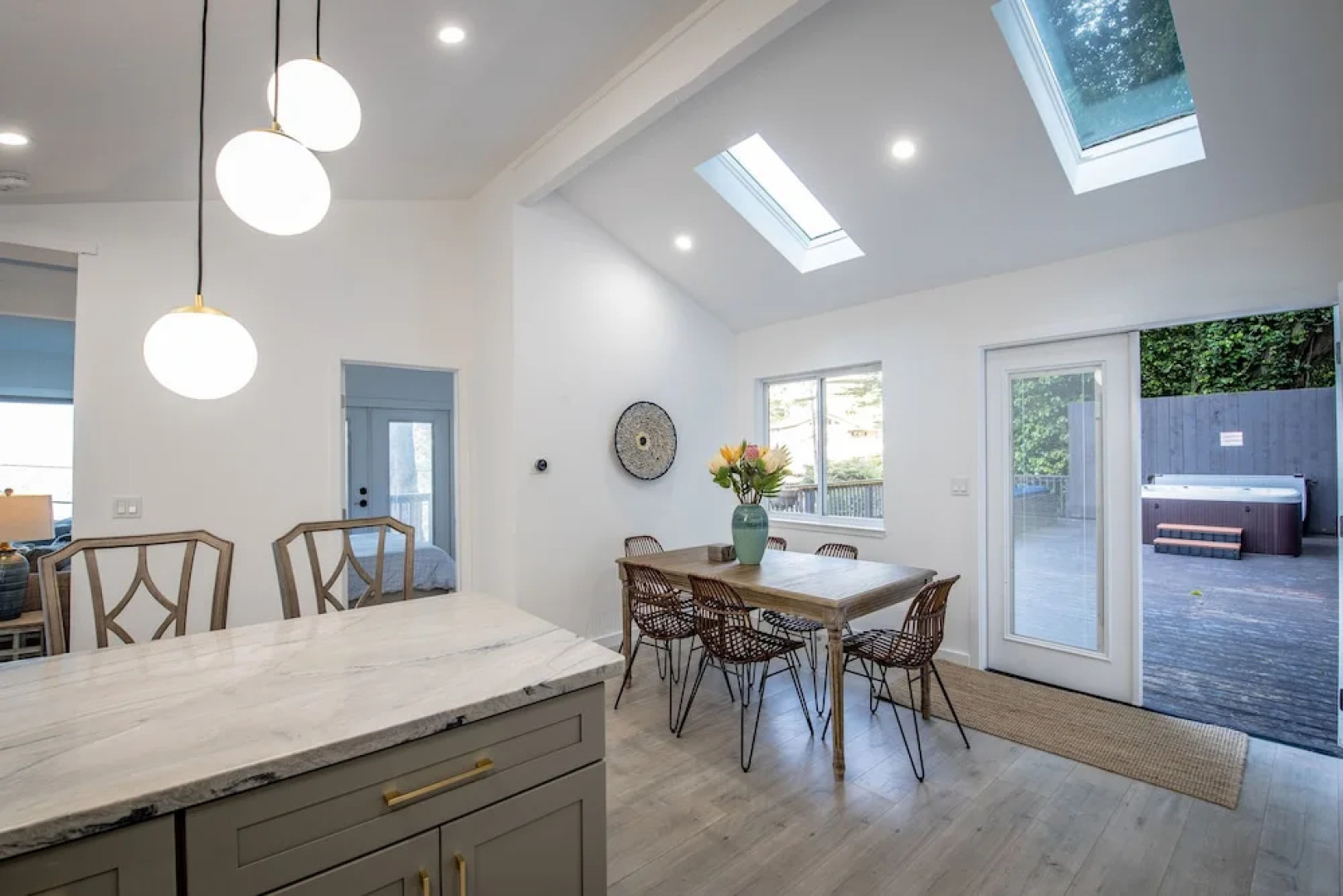 Marbella Lane Pedro Point Beach House with Hot Tub