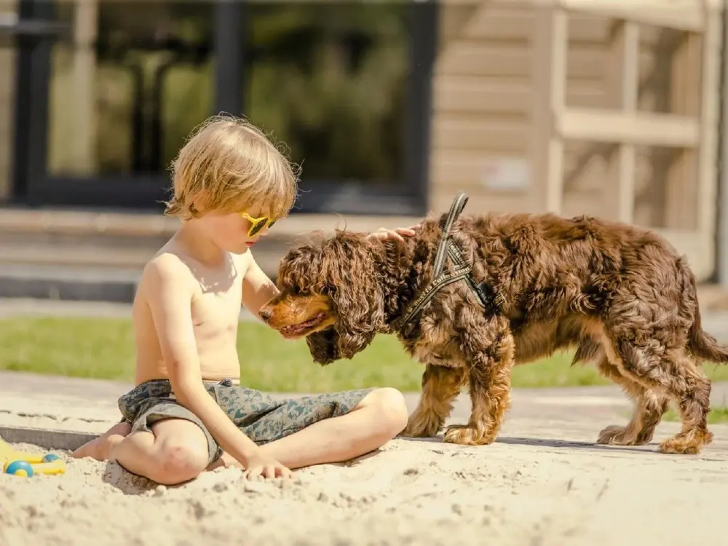Chalet With a Decorative Fireplace