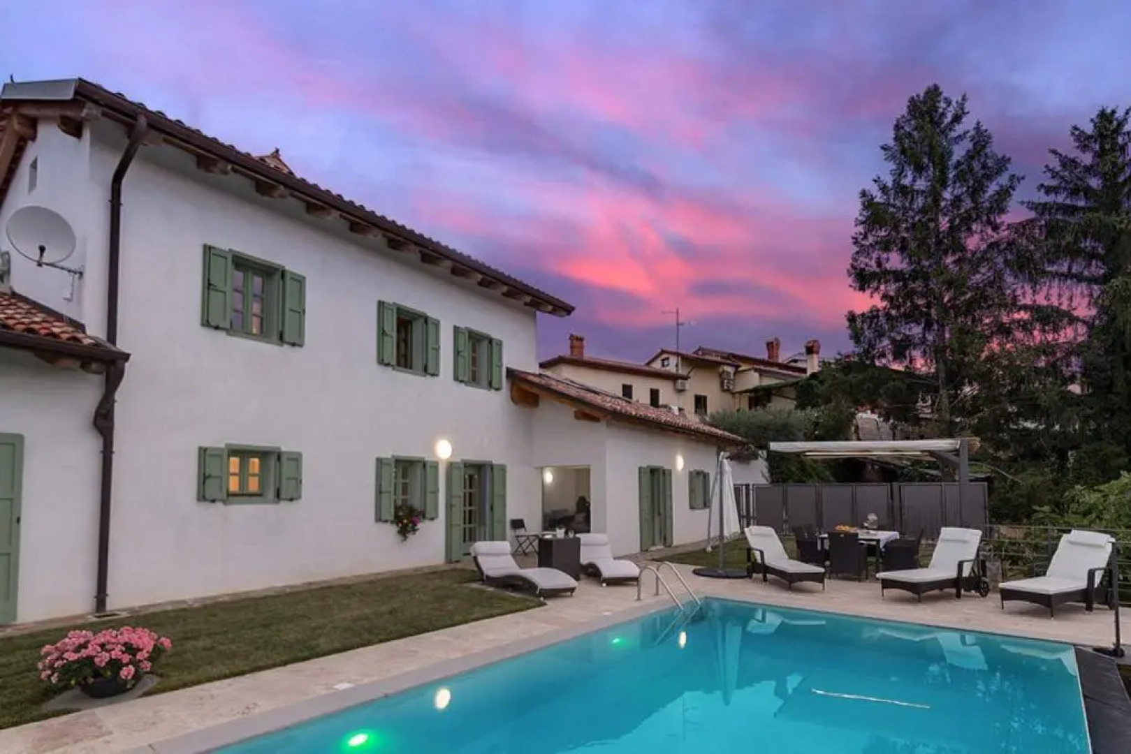 Pool & Sauna Villa Gizela