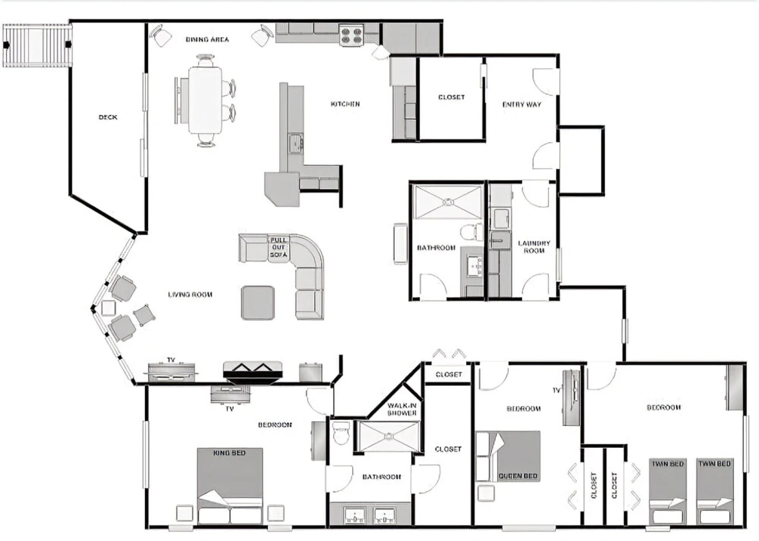 Copperwood #17 - 3 Br Condo