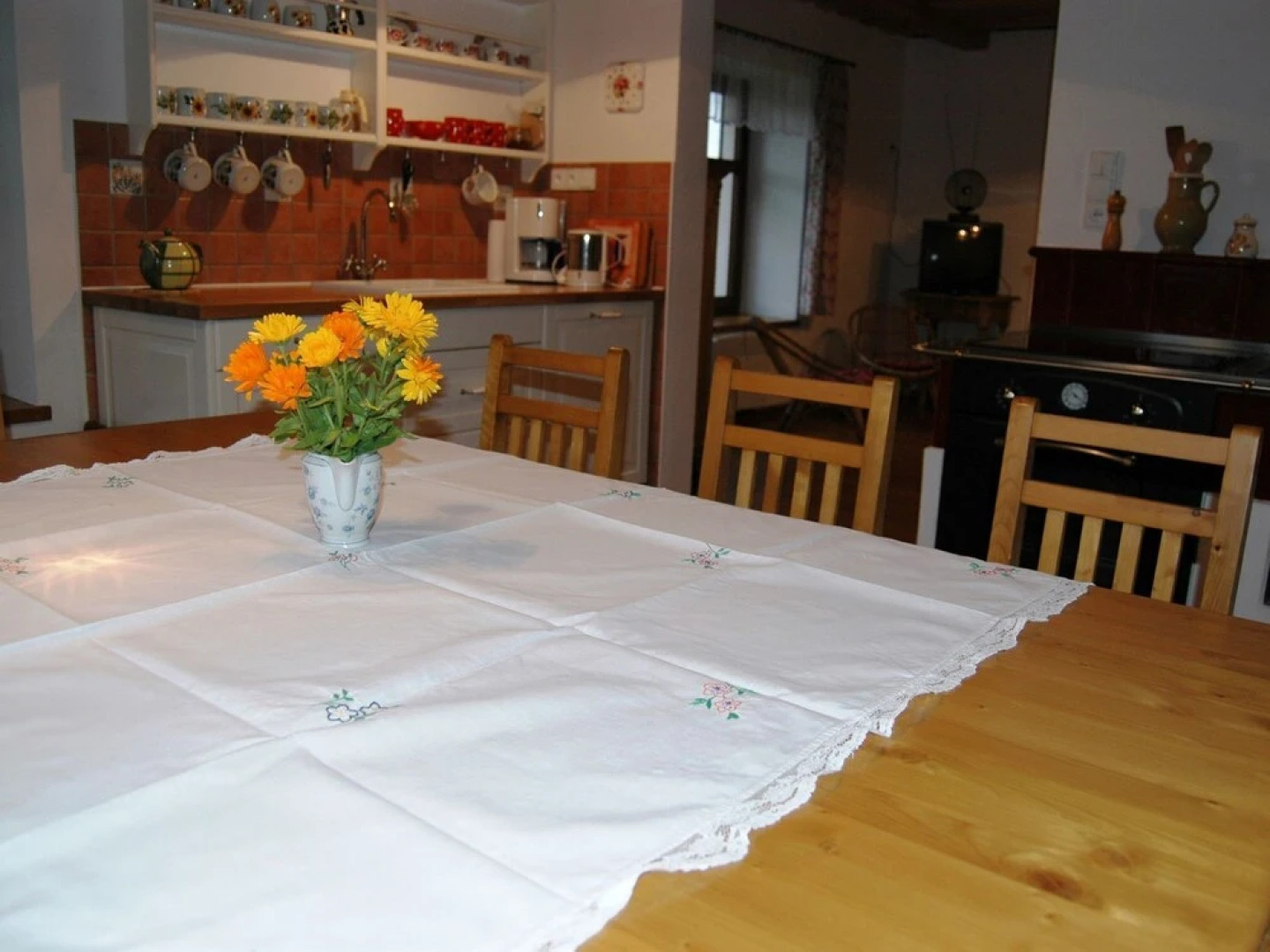 Spacious Holiday Home In Karlovice With Fenced Garden