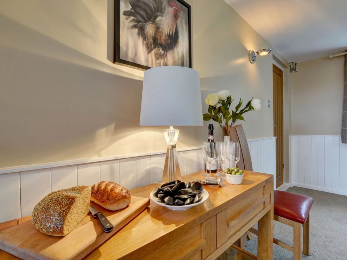 Spacious Holiday Home in Ilkerton With Garden