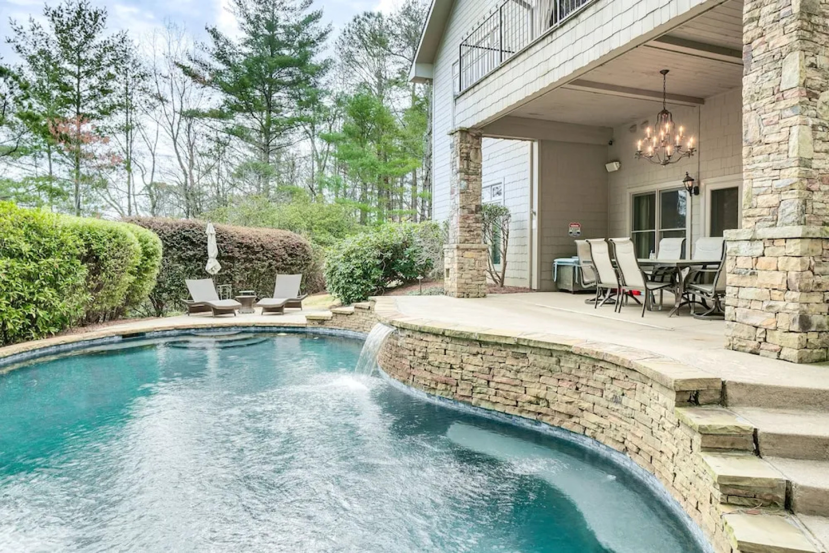 High-end Helen Home: Heated Pool, Fire Pit + Views