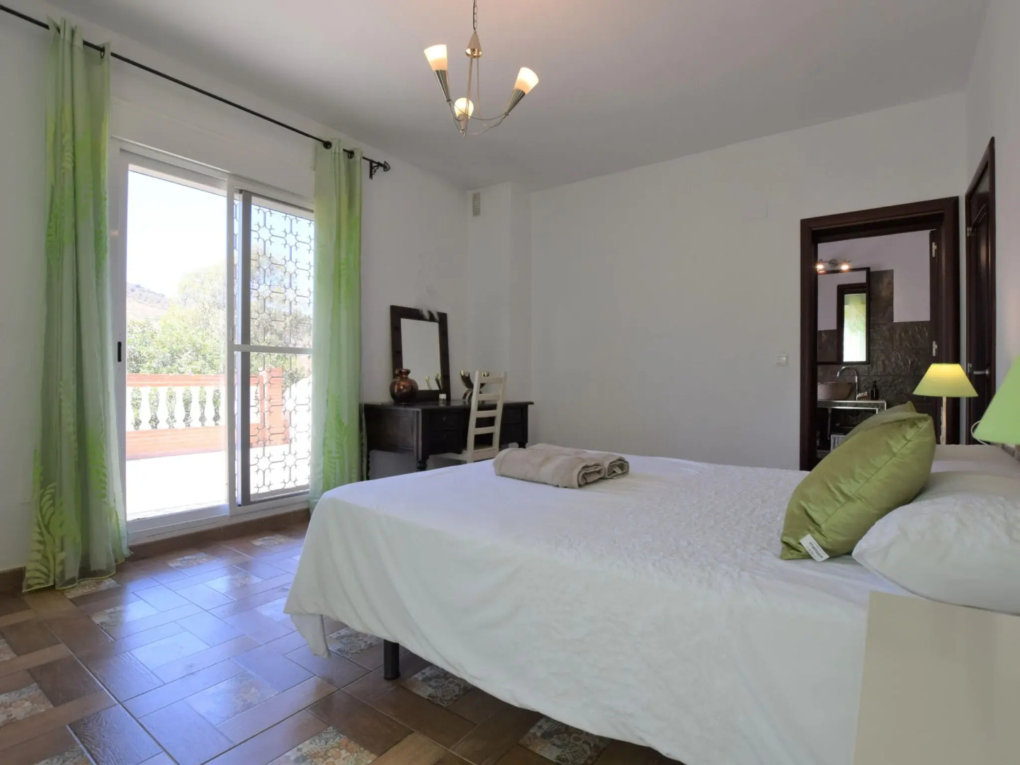 Beautiful detached villa near Arenas with delightful terrace and stunning view