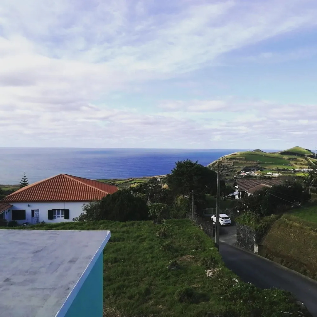 House With 3 Bedrooms in Ponta Delgada , With Wonderful sea View, Terrace and Wifi - 8 km From the Beach