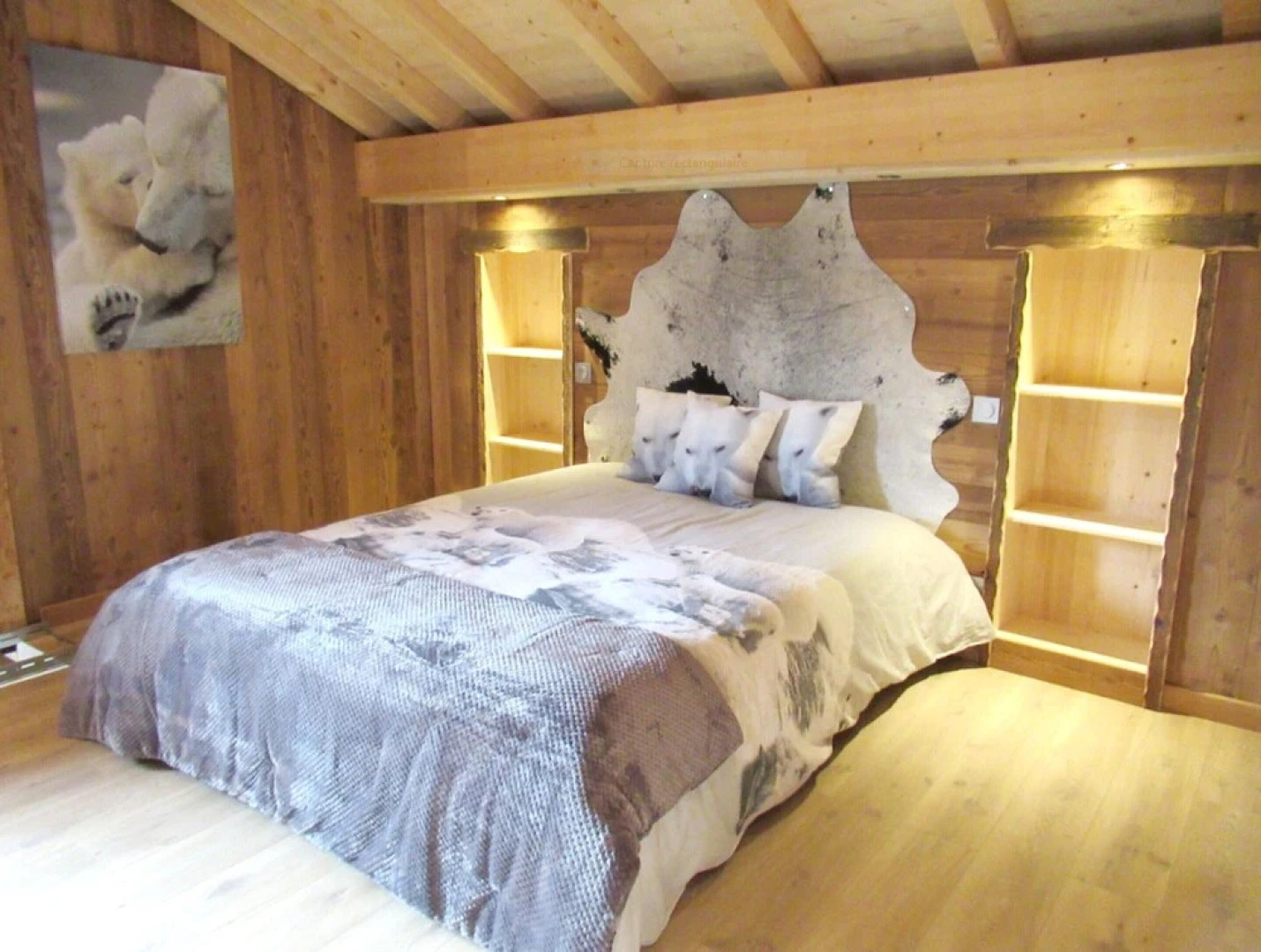 Chalet With 4 Bedrooms in Le Biot, With Wonderful Mountain View, Furnished Garden and Wifi - 10 km From the Slopes