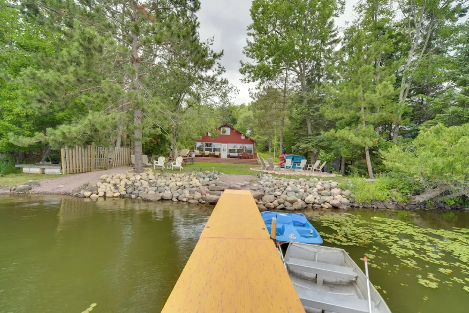 Solon Springs Getaway w/ Dock & Kayaks!