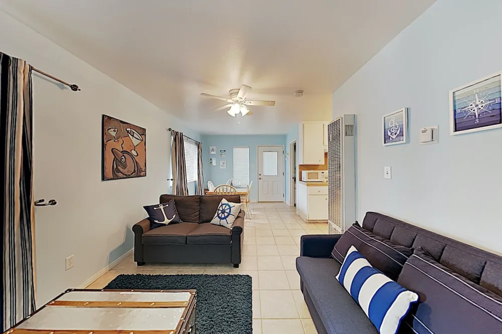 Airy Beach W/ Ocean Views, Balcony & Patio 3 Bedroom Home