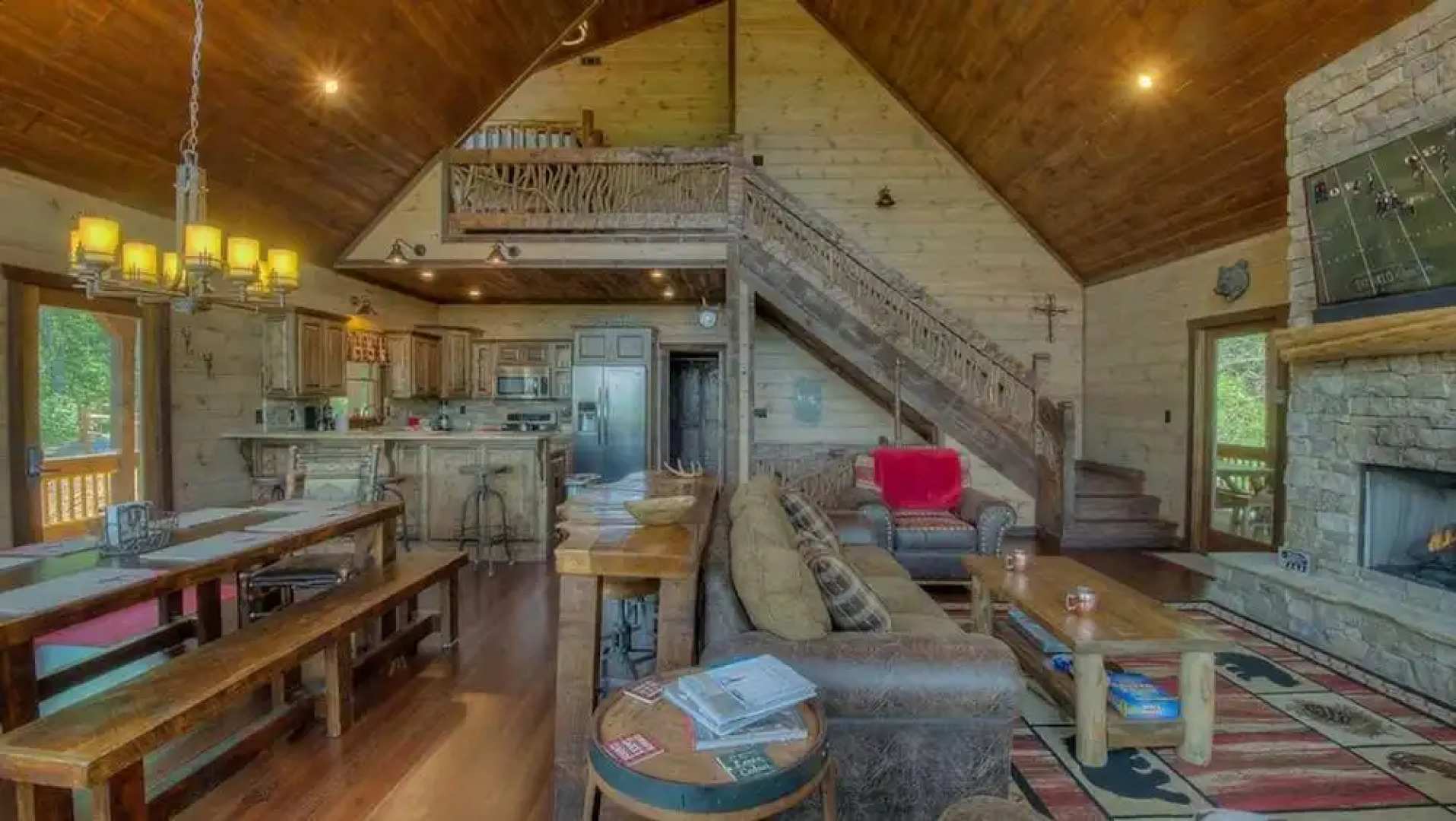 Stone Pine Lodge by Escape to Blue Ridge