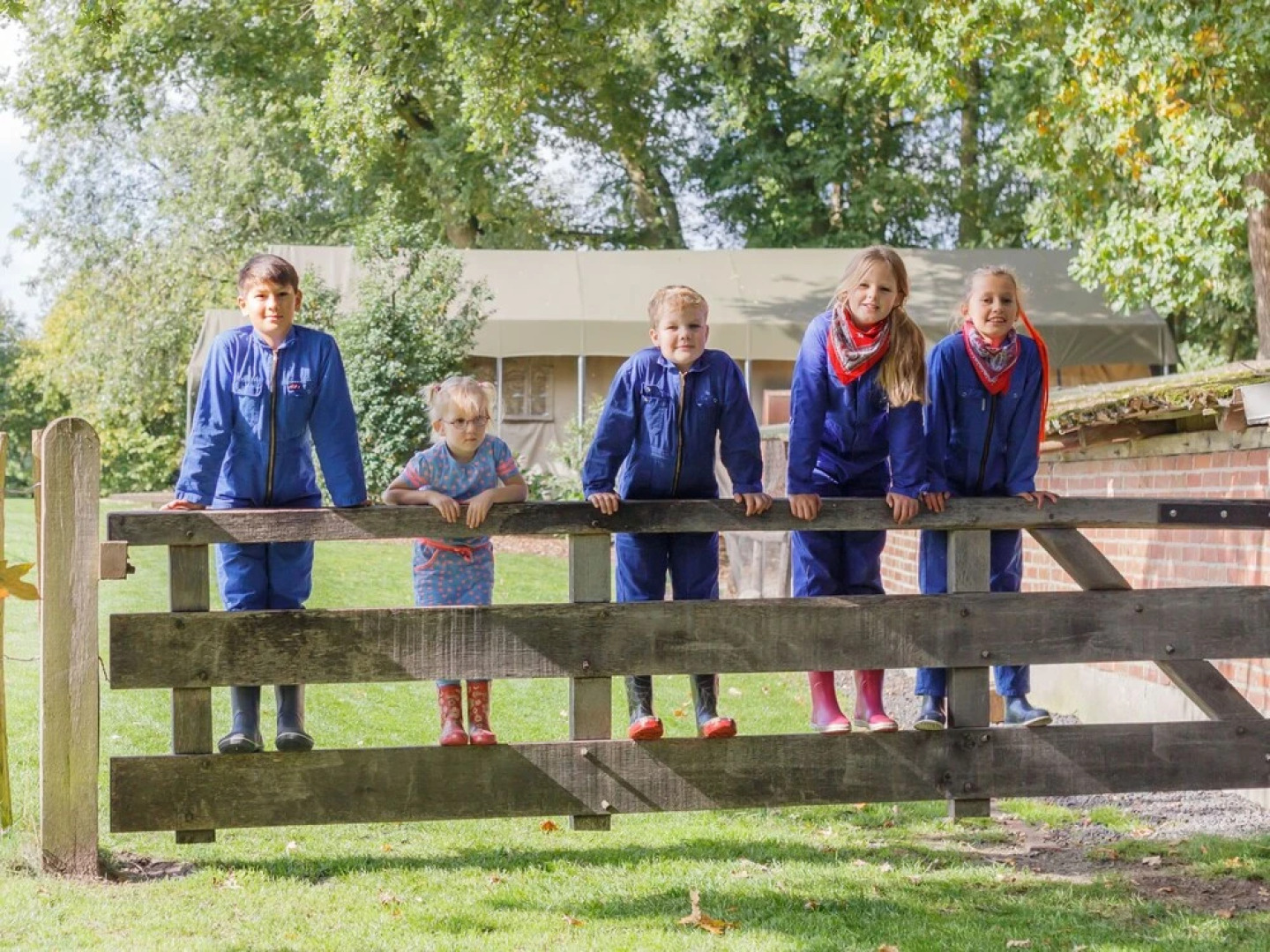 Tent Lodge With Dishwasher in Twente