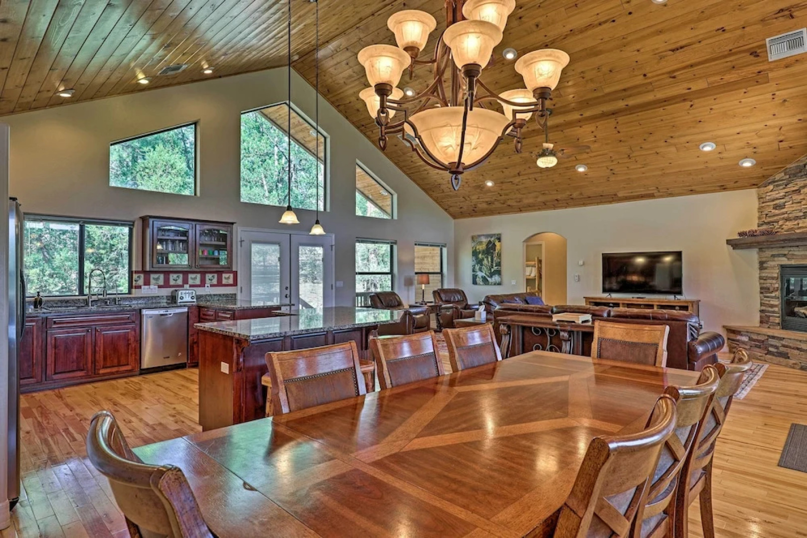 Serene Lakeside Cabin w/ Decks + Edler Lake Views!