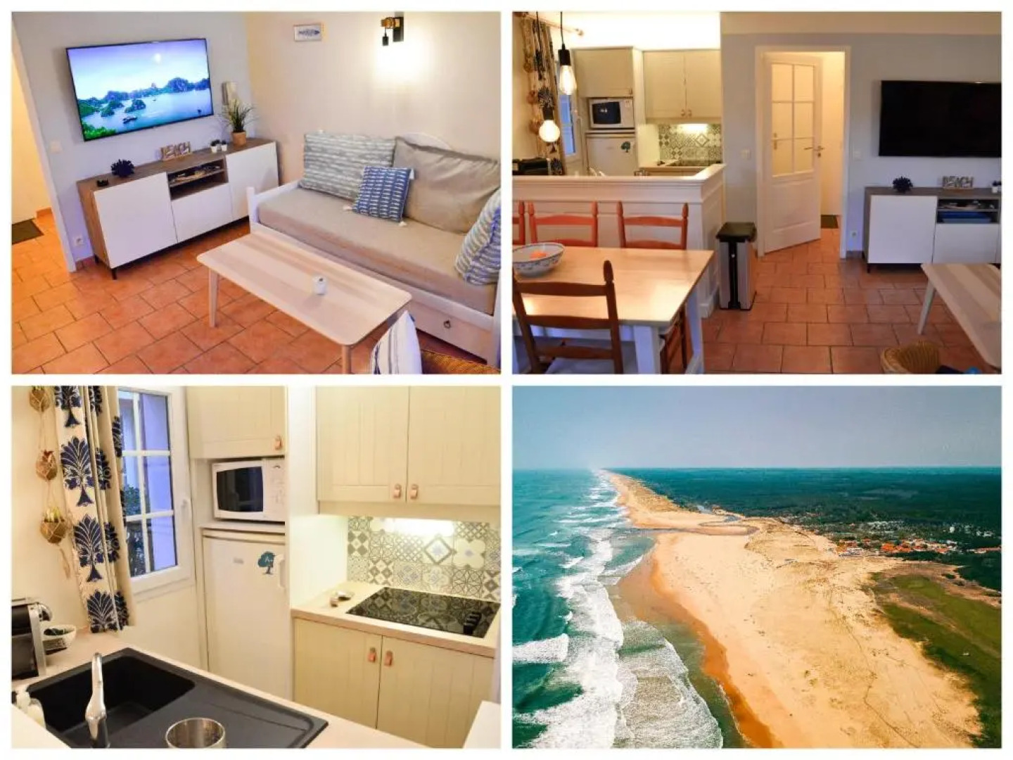 Cottage 40 **** Beach Golf Surf à pieds