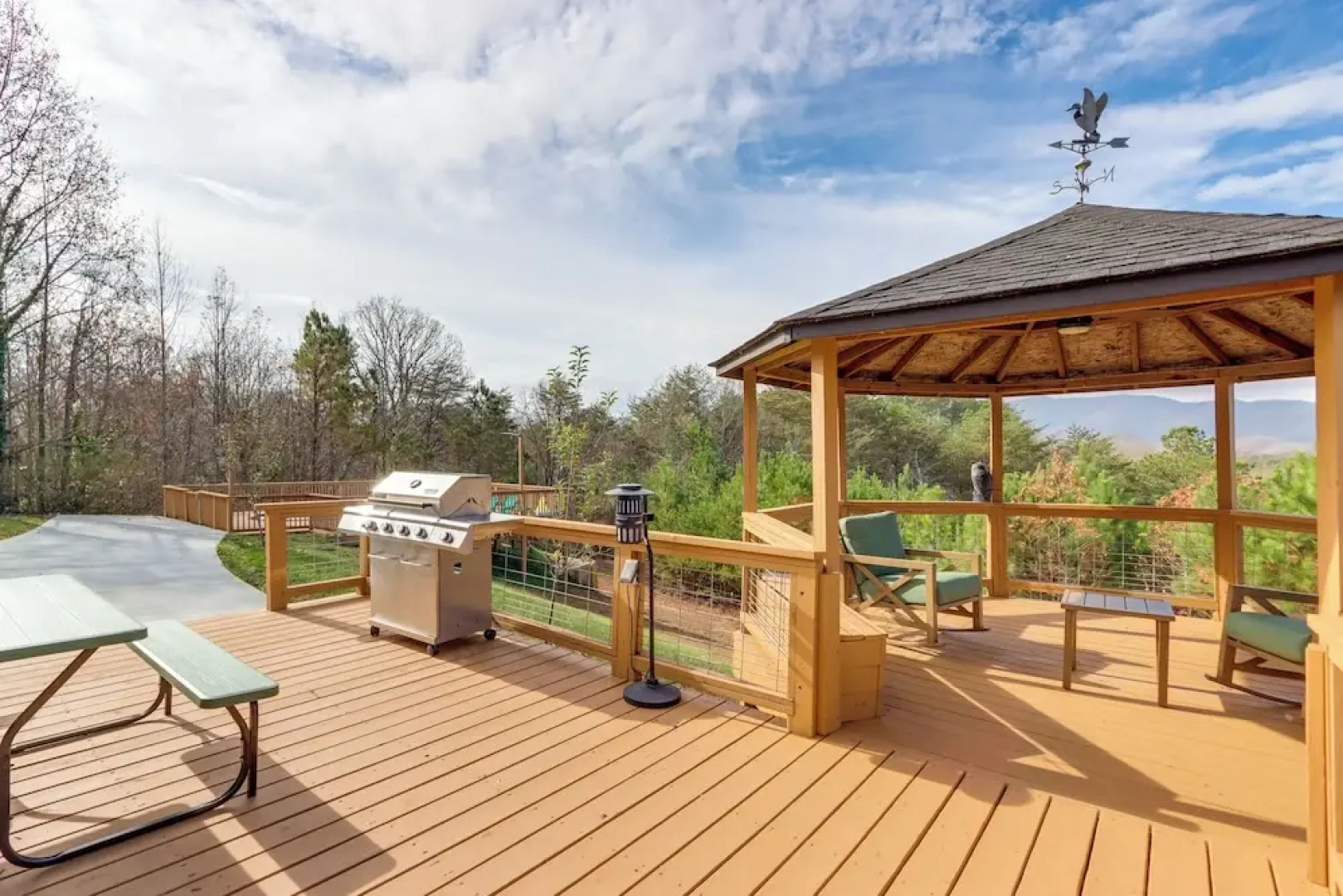 Private Saltwater Pool: Mtn-view Copperhill Home