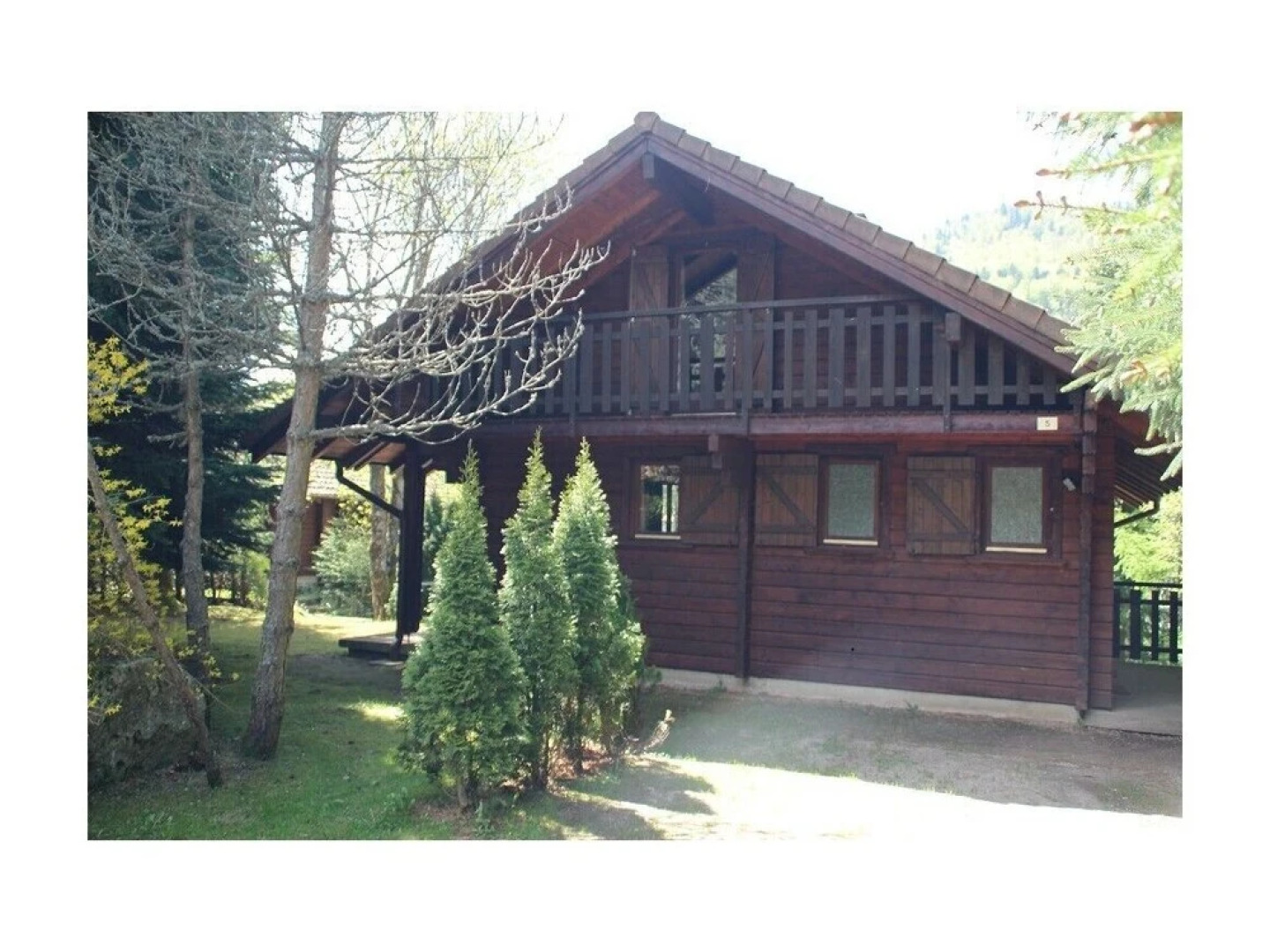 Chalet en Madrier - Les Kukas 3 chambres