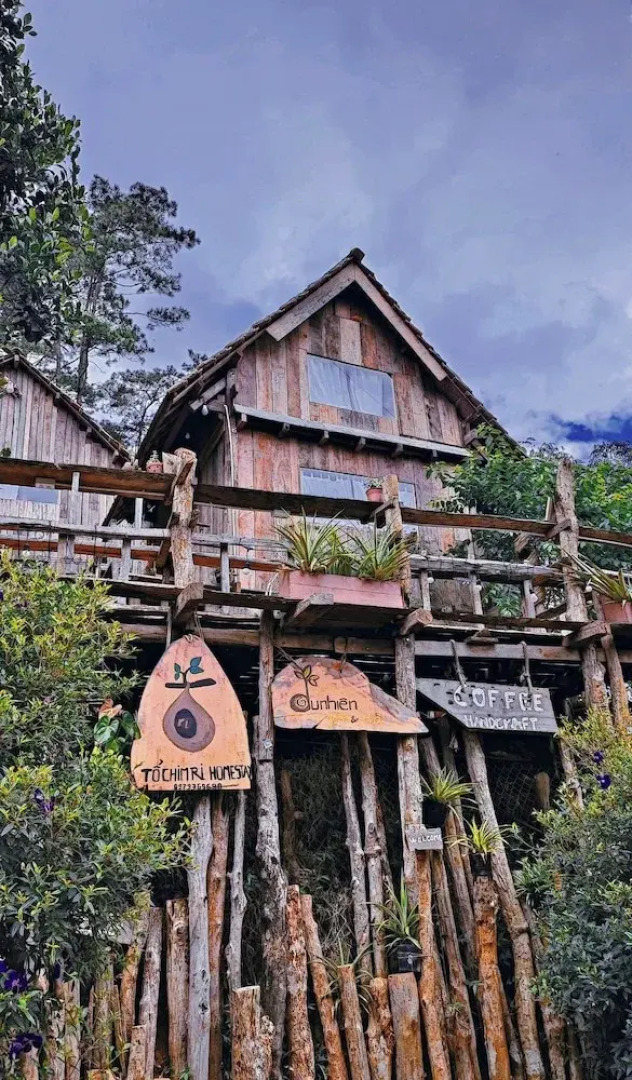 To Chim Ri Homestay Mang Đen