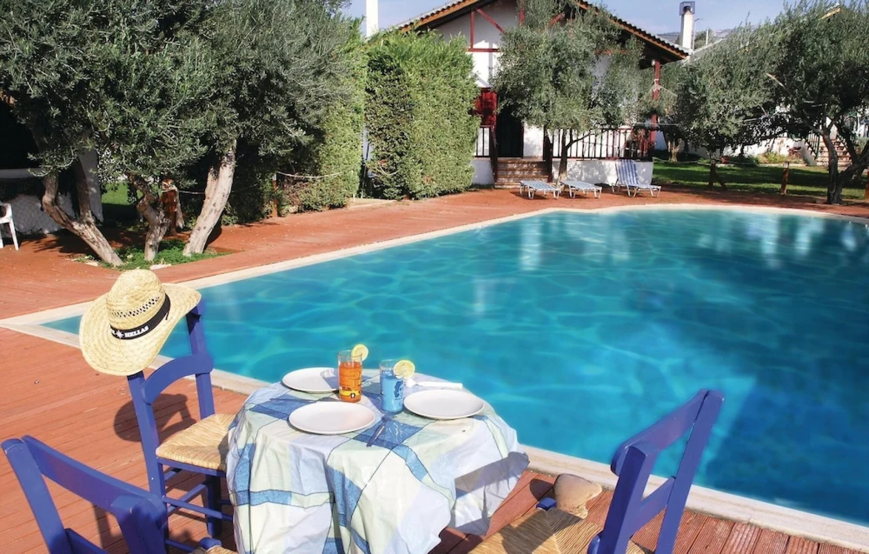 Beautiful Home in Eretria Evia With 2 Bedrooms, Wifi and Outdoor Swimming Pool