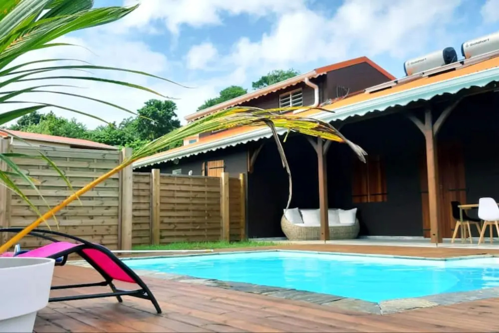 Villa With 2 Bedrooms in Le Lorrain, With Private Pool, Enclosed Garden and Wifi