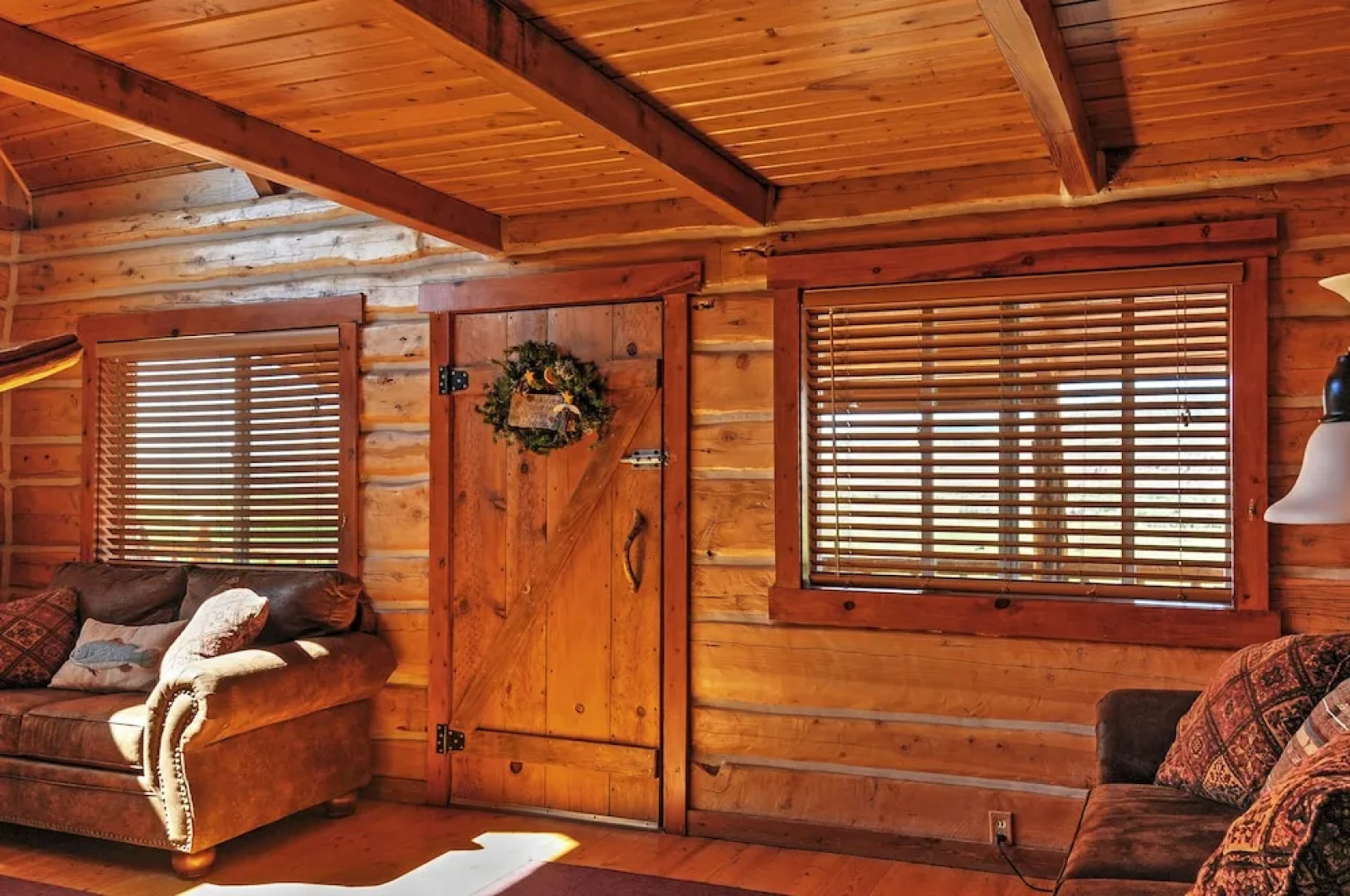 Remote Antimony Log Cabin w/ Green Meadow Views!