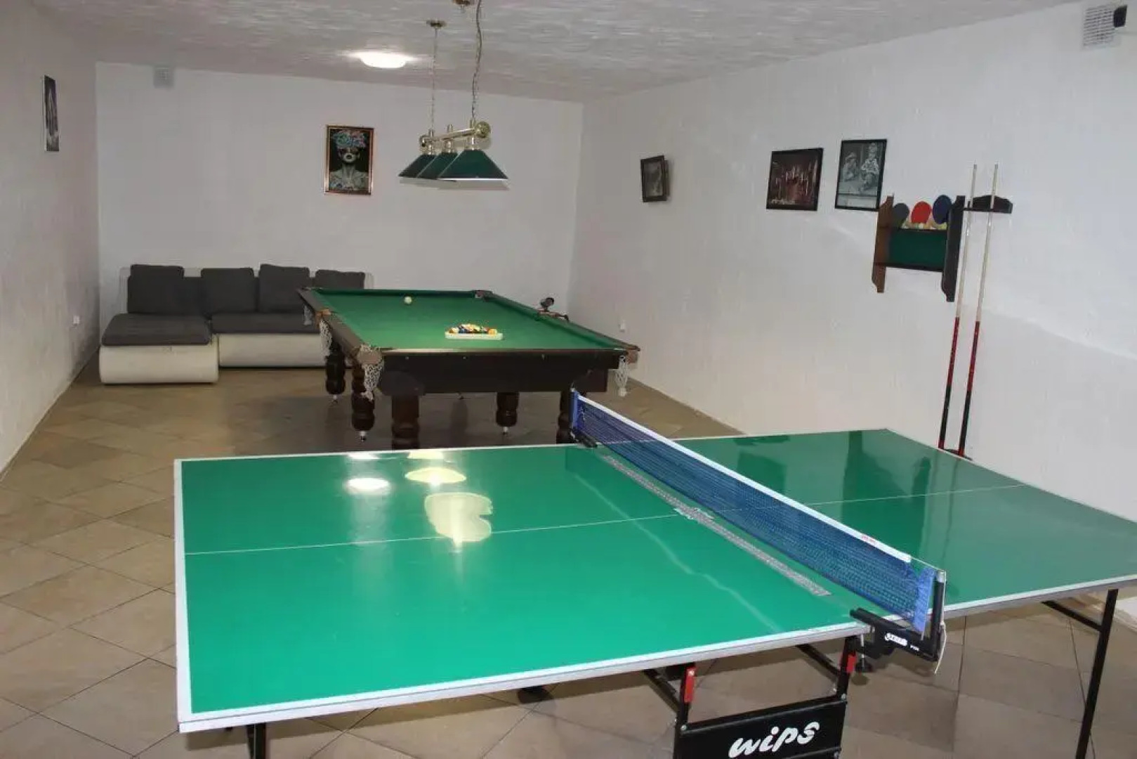 Коттедж с сауной, хаммамом и бассейном