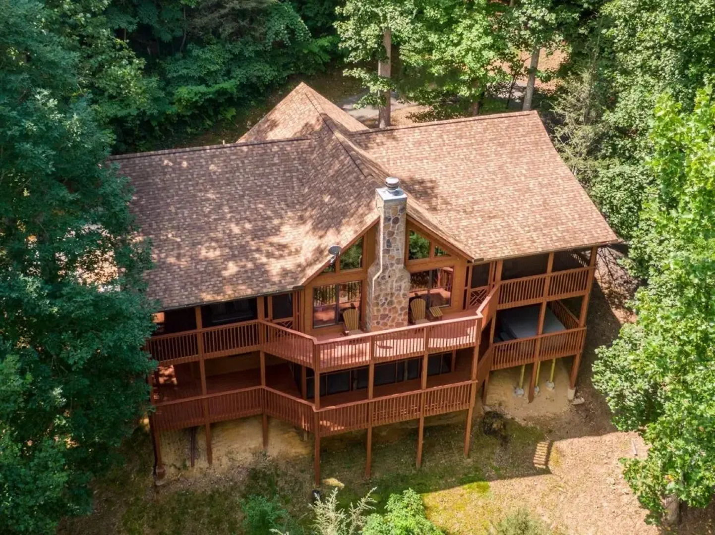 Sage Grass Retreat Wears Valley Cabin w Hot Tub Game Room Wraparound Deck