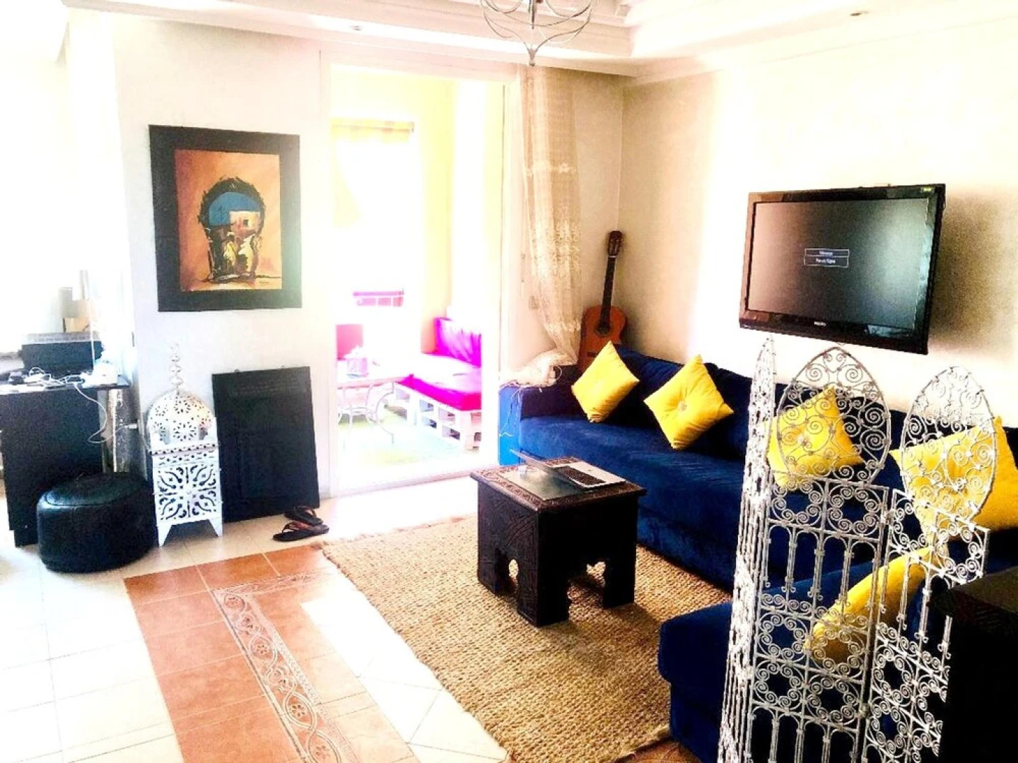 Apartment With 2 Bedrooms in Mohammedia, With Shared Pool, Enclosed Garden and Wifi Near the Beach