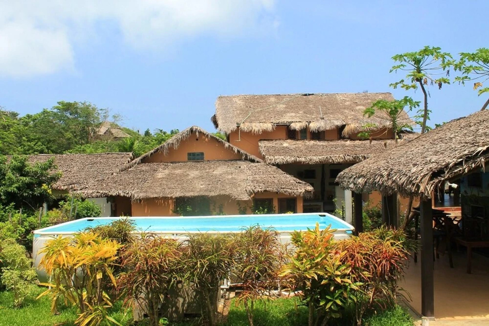 House with 3 Bedrooms in Andilana, with Wonderful Sea View, Pool Access And Furnished Terrace - 800 M From the Beach