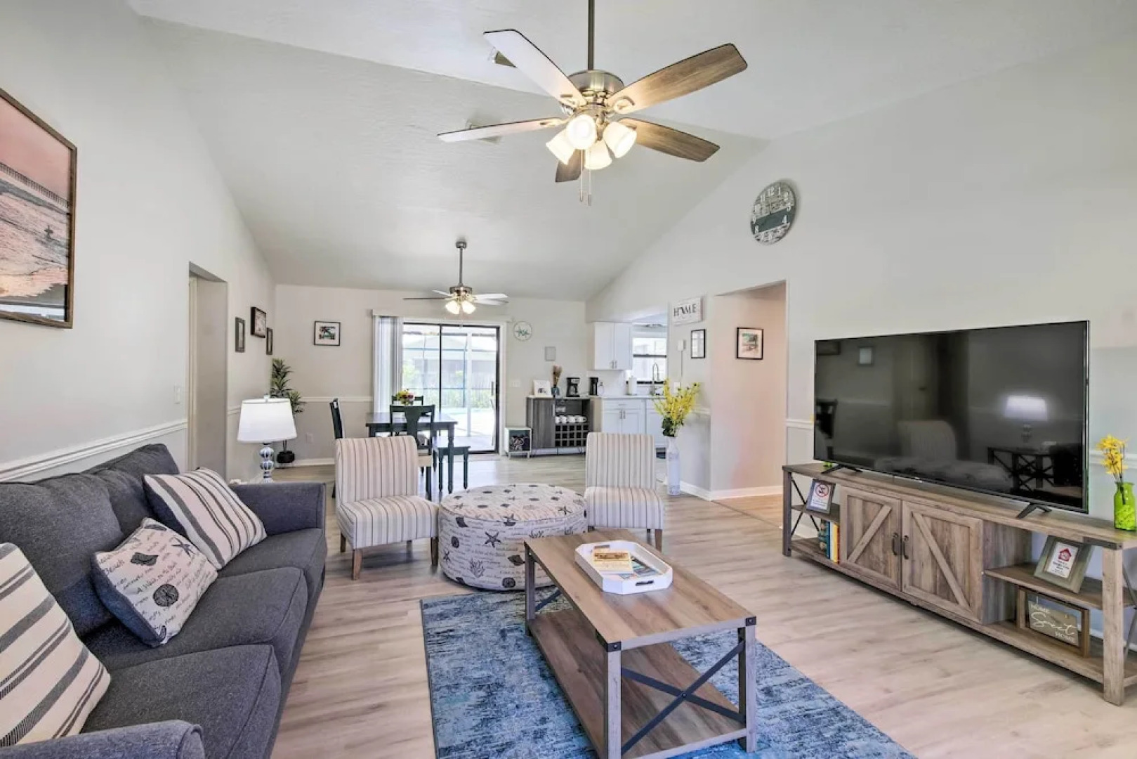 Bright Sebastian Home w/ Pool ~ 7 Mi to Beach!