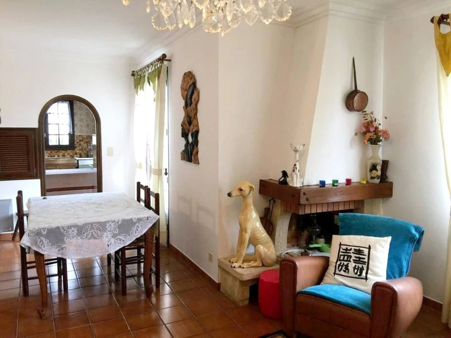 House With 3 Bedrooms in Montady, With Wonderful City View and Enclose