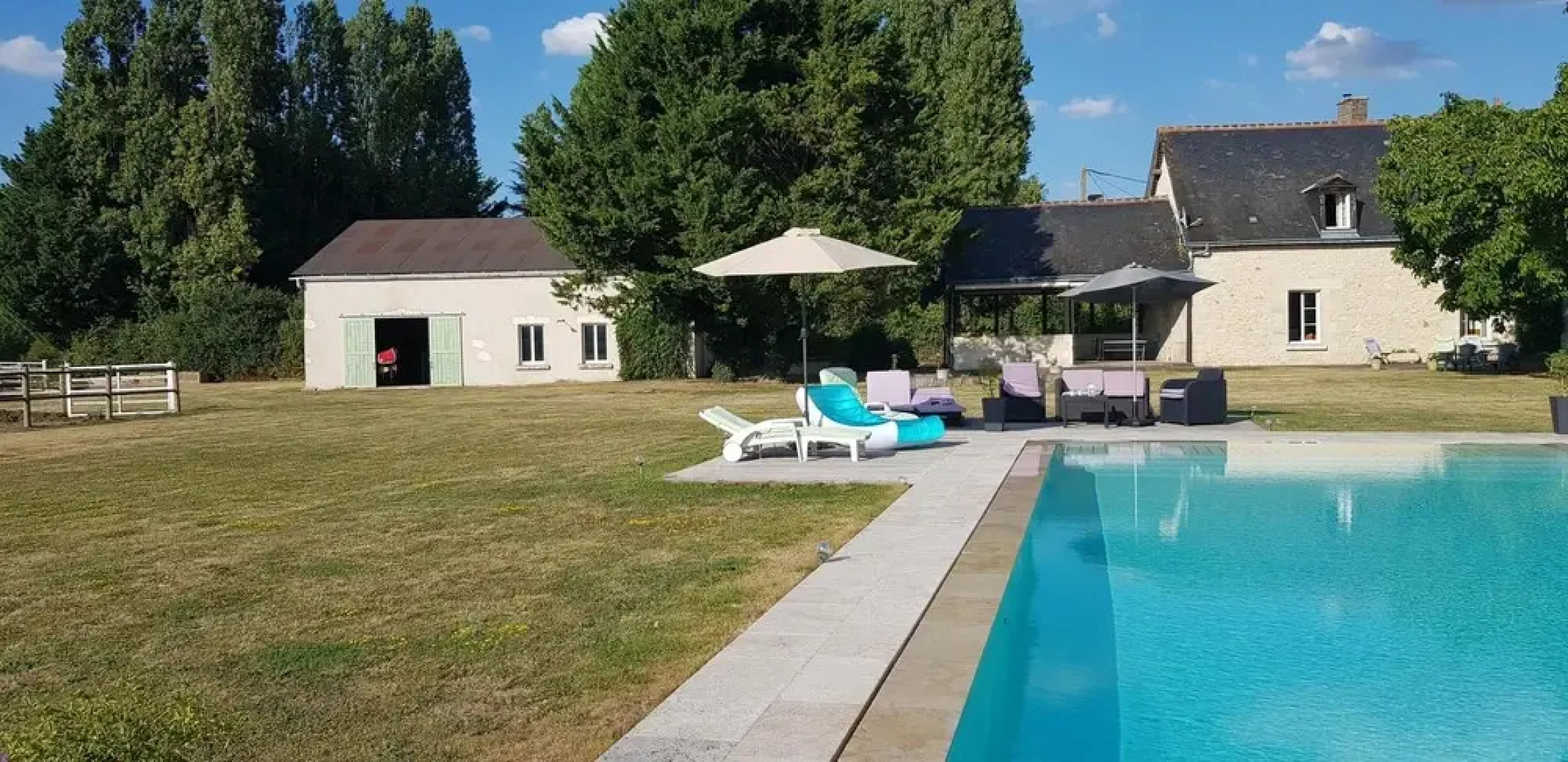 House With one Bedroom in Saint-roch, With Shared Pool, Enclosed Garden and Wifi