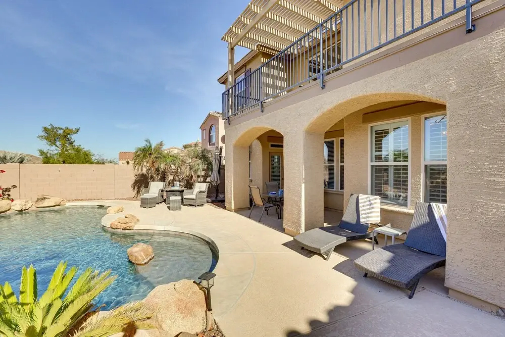 Dreamy Goodyear Getaway w/ Spa & Heated Pool!