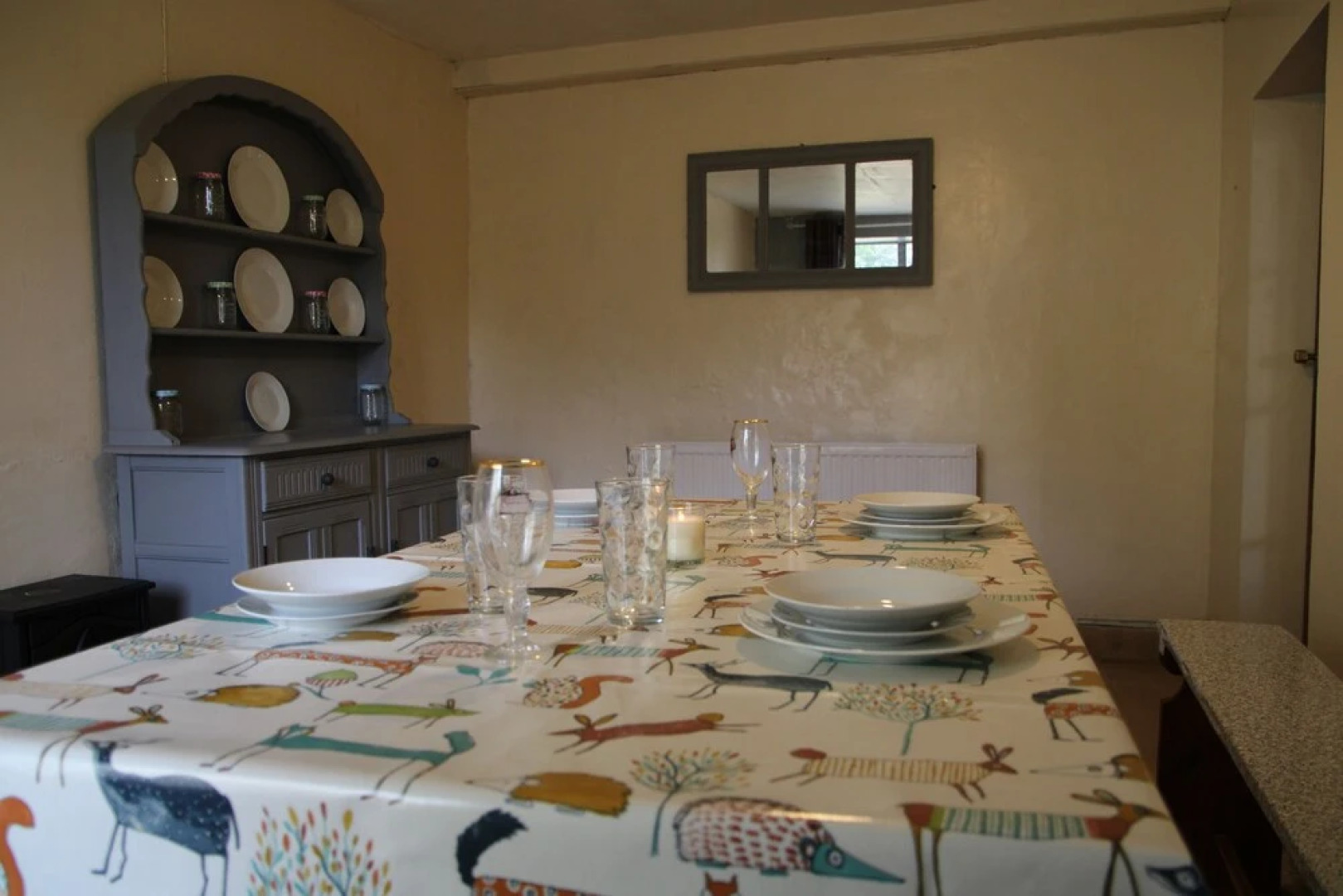 Country Stone/slate House in Tiny Market Village