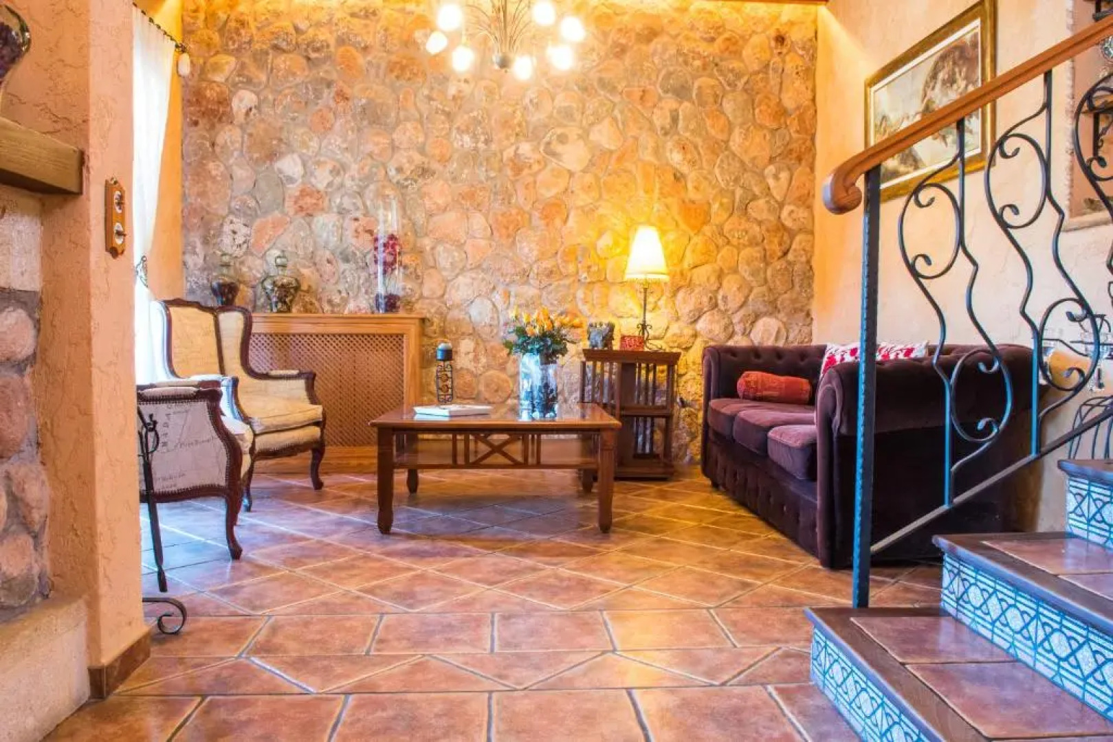 Alzina Villa 5 bedrooms with pool in Sa Coma Bunyola at the foot of the Sierra de Tramuntana but close to Palma