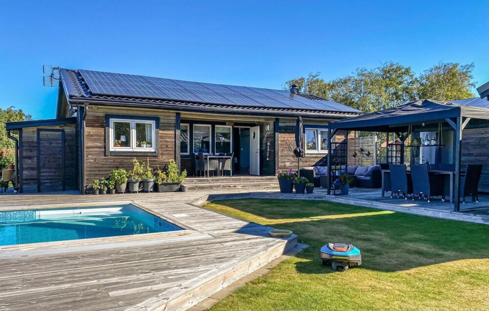 Beautiful Home in Mellbystrand With Outdoor Swimming Pool, 5 Bedrooms and Wifi