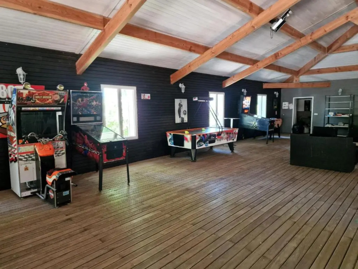 Grand Mobile Home Dans Camping