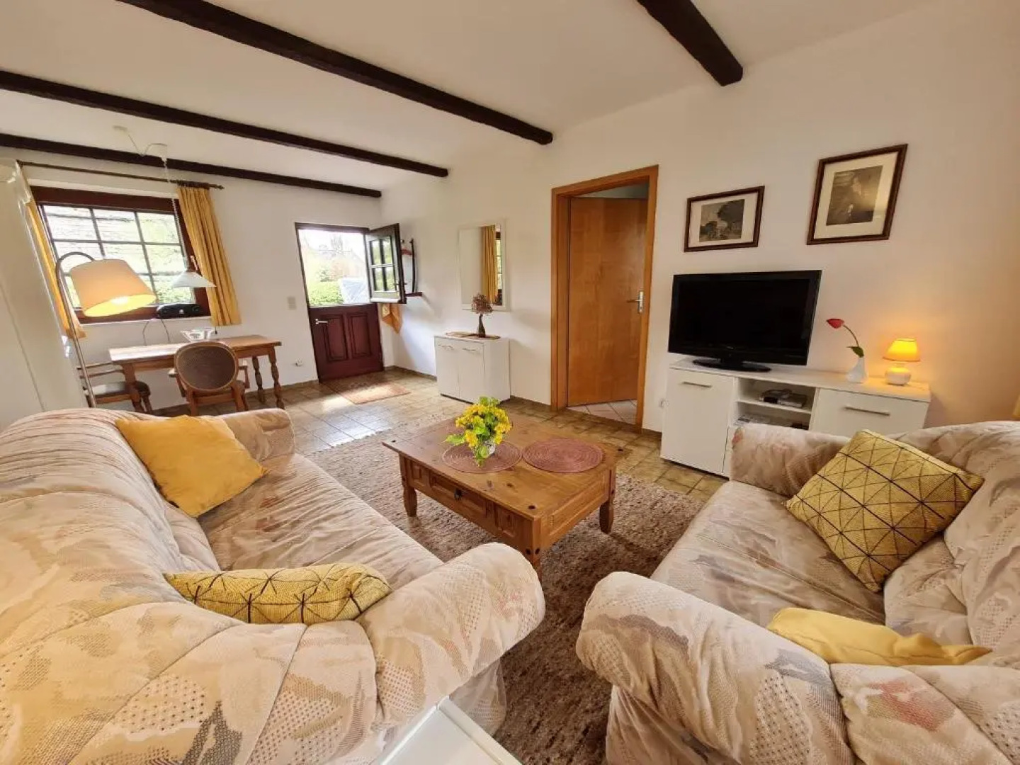 Ferienhaus Ebbe und Flut, Terrassen-Whg