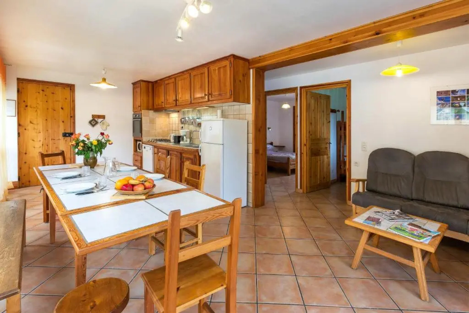 Appartement de 3 chambres avec jardin clos et wifi a Arvieux a 1 km des pistes